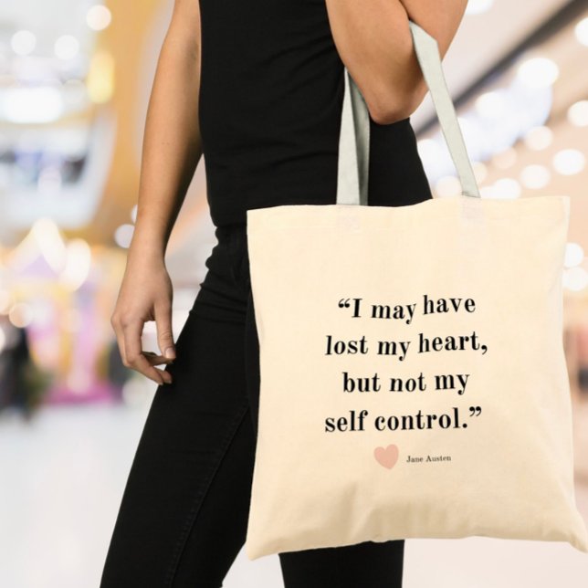 I May Have Lost My Heart Quote  Tote Bag (Creator Uploaded)