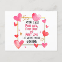 I May Not Be Your First Date First Kiss First Love