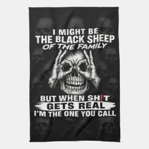 I Might Be The Black Sheep Of The Family Kitchen Towel