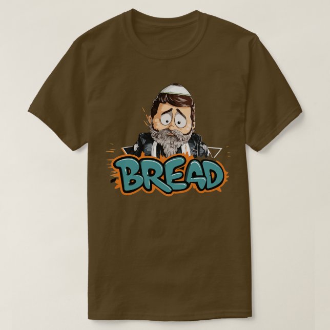 I Miss Bread Kosher For Passover No Challah Matzah T-Shirt (Design Front)