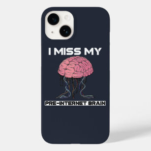 I Miss My Pre-Internet Brain Case-Mate iPhone 14 Case