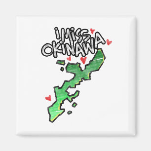 I Miss Okinawa Aimant