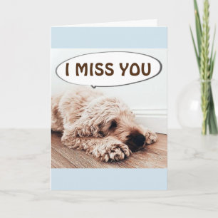 ****I MISS YOU**** AND SHARING WITH YOU CARD