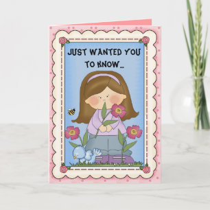 I Miss You card