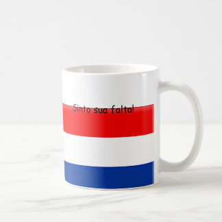 I miss you Holland Brazil Coffee Mug