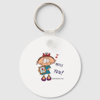 i miss you keychain