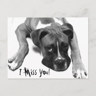 I Miss You! Postcard