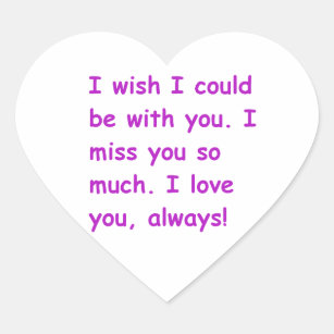 Miss You Much Stickers | Zazzle CA