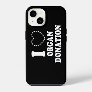 I {MISSING HEART} ORGAN DONATION iPhone 14 CASE