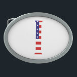 I Monogram overlaid on USA Flag bbcnt Belt Buckle<br><div class="desc">I Monogram overlaid on USA Flag Belt Buckle

Design © Trinkets and Things 2017 - AHP Design. All Rights Reserved.

080517</div>