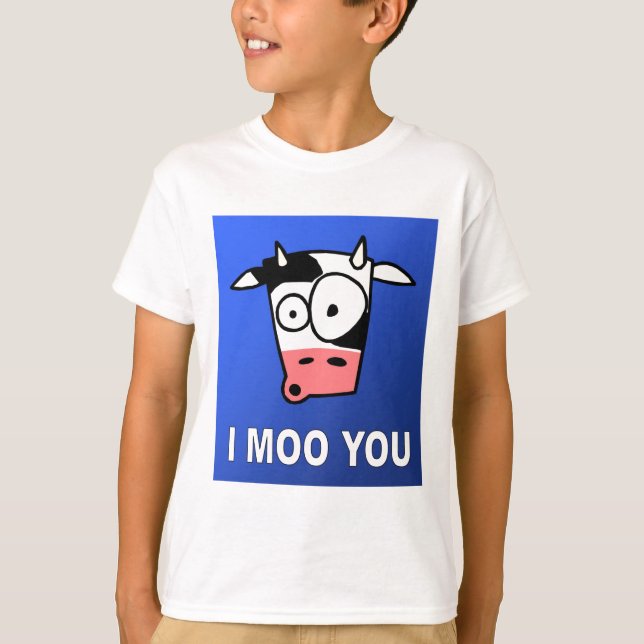 I MOO vous effrayez le T-shirt de classe (Devant)