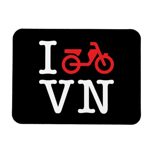 I Motorbike Vietnam Magnet (Horizontal)