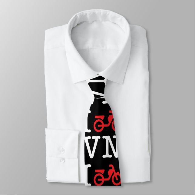 I Motorbike Vietnam Tie (Tied)
