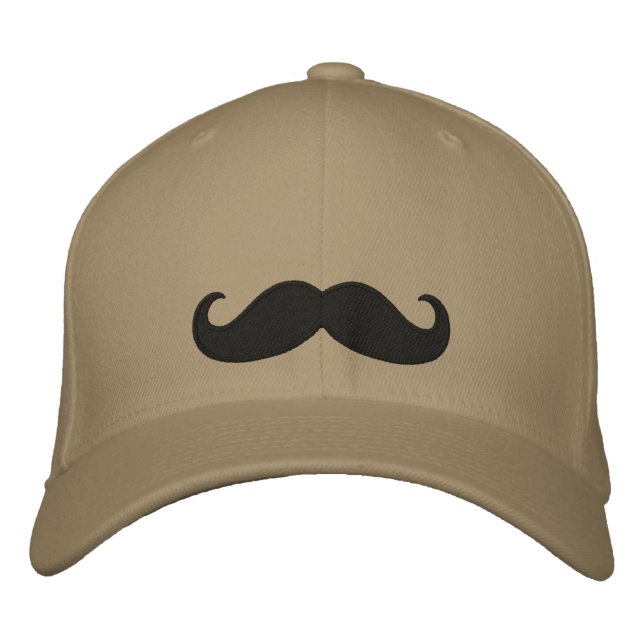 i moustache you a question embroidered hat (Front)