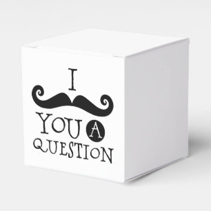 I Moustache You a Question Favor Box