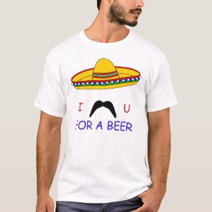 I Moustache You For A Beer Cinco de Mayo T-shirt