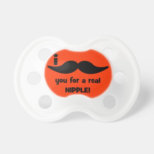 real nipple pacifier