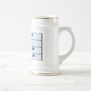 I must be 40 mug, 40th birthday beer stein