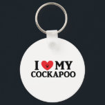 I ♥ My Cockapoo Keychain<br><div class="desc">I ♥ My Cockapoo</div>