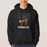 I Nap Periodically Sloth Science Hoodie<br><div class="desc">I Nap Periodically Sloth Science</div>