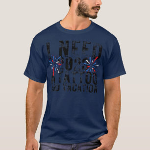 I Need 2023 a Tattoo and a Vacation Funny NYE Happ T-Shirt