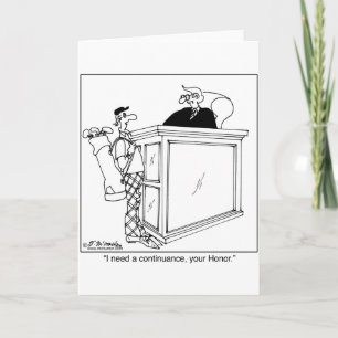 I Need a Continuance Card