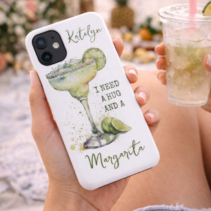 I need a Hug and a Margarita iPhone / iPad case