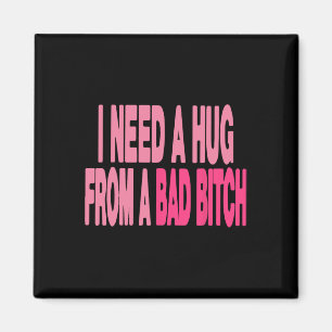 I Need A Hug From A D Merry Christmas Magnet