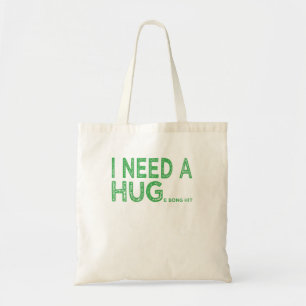 I Need A Huge Bong Hit Funny Weed Joke  Tote Bag