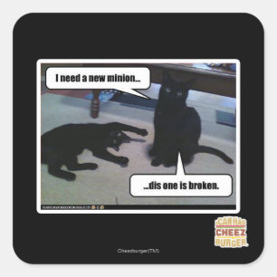 I need a new minion square sticker