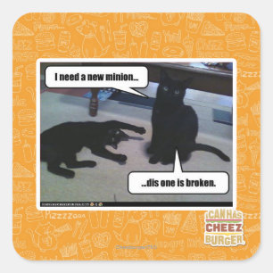 I need a new minion square sticker