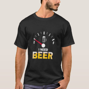 I Need Beer Right Meow Beer T-Shirt