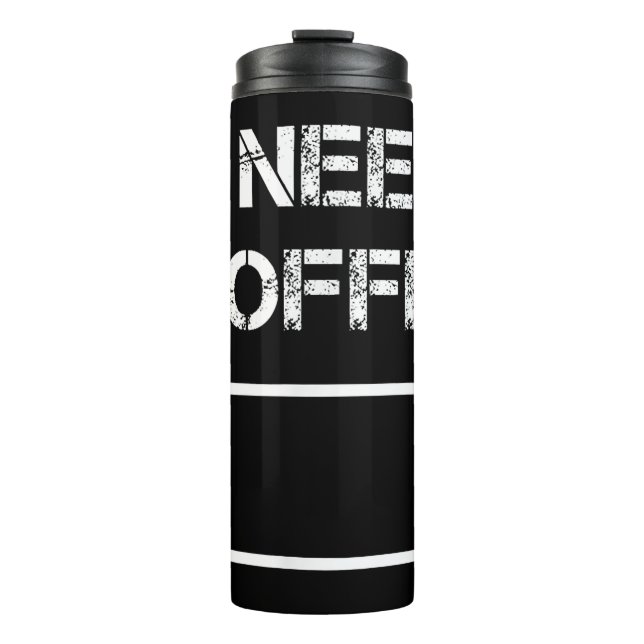 I need coffee funny coffee cups battery beans coff (Front)