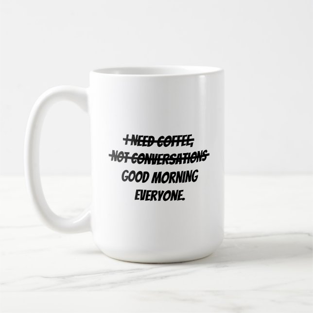 I need coffee mug (Left)