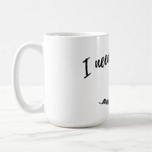 I need Jesus and coffee large mug