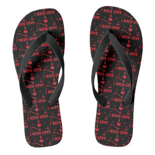I need love speedometer flip flops