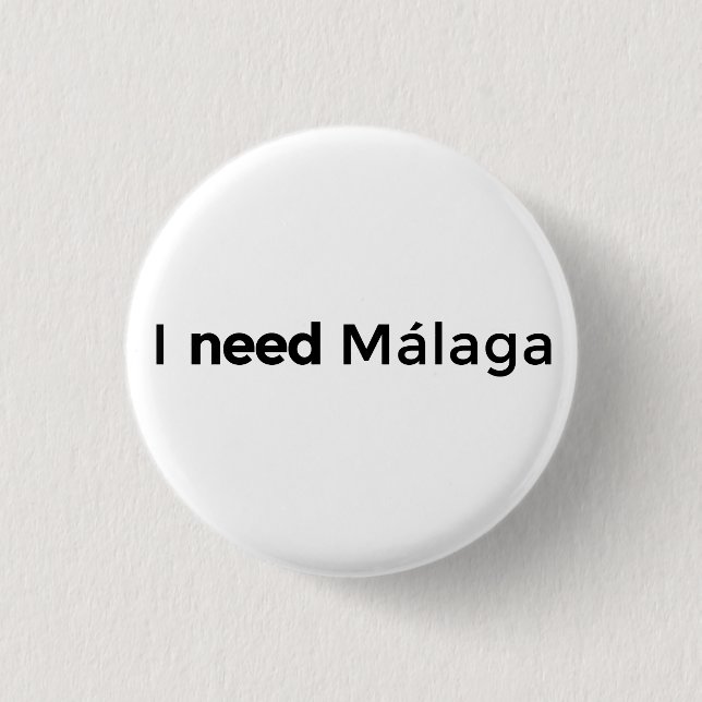 I need Malaga - Plate 1 Inch Round Button (Front)
