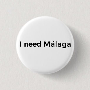 I need Malaga - Plate 1 Inch Round Button