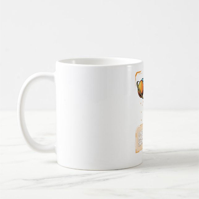  I Need More Space Mug | Astronaut Cosmic Design (Left)