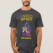 I Need Space And Baseball Funny Introvert Lockdown