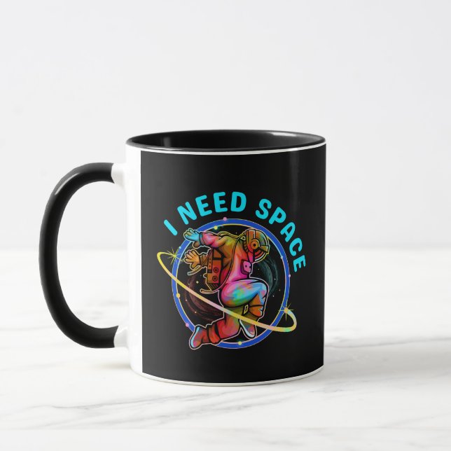 I NEED SPACE  MUG (Left)