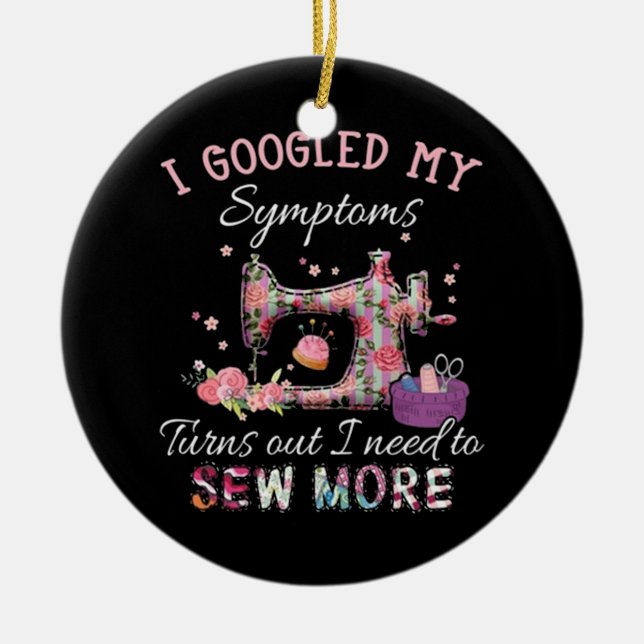 I need to sew more ceramic ornament (Front)