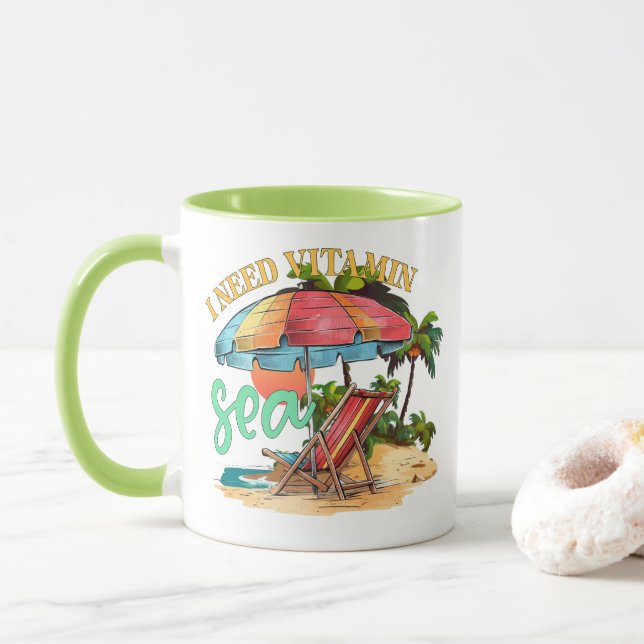 I need vitamin sea mug (With Donut)