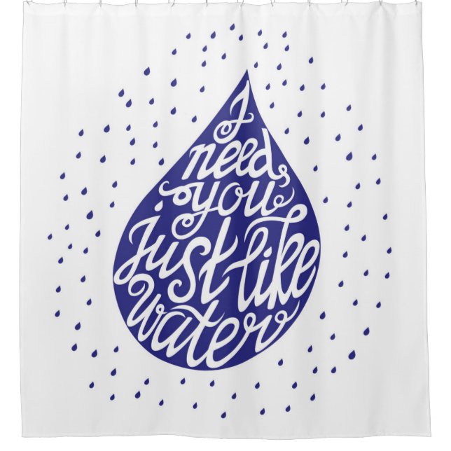 I Need You Just Like Water (Front)
