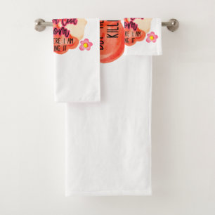I Never Dreamed I Would Be A Super Cool Mom Bath Towel Set