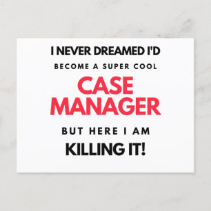I Never Dreamed I'd Become A Super Cool Case 2 Holiday Postcard