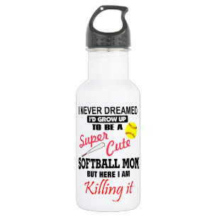 I Never Dreamed Softball 532 Ml Water Bottle