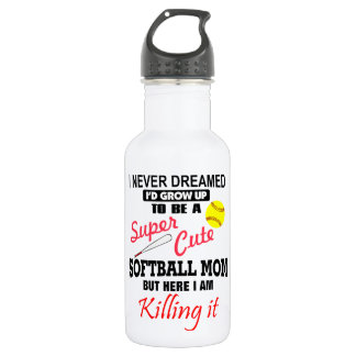 I Never Dreamed Softball 532 Ml Water Bottle