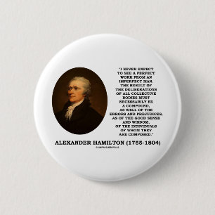 I Never Expect To See Perfect Work Imperfect Man 2 Inch Round Button