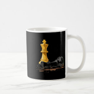 I Never Lose Either I Win Or Learn Chess Quote  Coffee Mug